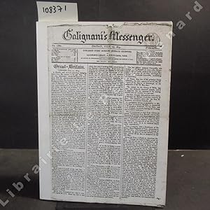 Immagine del venditore per Galignani venduto da Librairie-Bouquinerie Le Pre Pnard