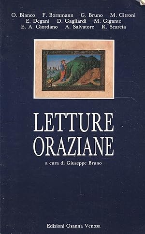 Seller image for Letture oraziane for sale by Messinissa libri