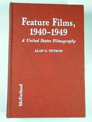 Immagine del venditore per Feature films, 1940-49: a United States filmography venduto da Cotswold Internet Books