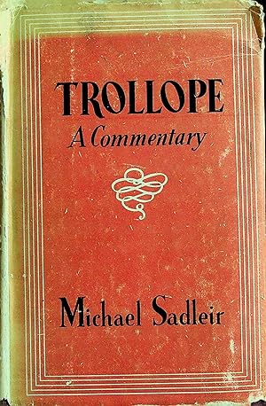 Seller image for Trollope A Commentary for sale by Stanley Louis Remarkable Books