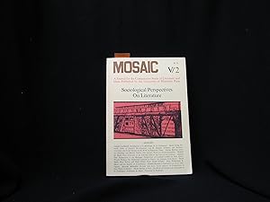 Seller image for Mosaic 3/3: Manitoba in Literature for sale by George Strange's Bookmart