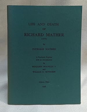Seller image for The Life and Death of Richard Mather for sale by Book House in Dinkytown, IOBA
