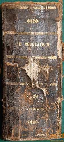 Image du vendeur pour LE RGULATEUR DU CONTENTIEUX CIVIL, COMMERCIAL ET ADMINISTRATIF, Encyclopdie juridique par une socit de jurisconsultes ( ) sous la direction de D A., 20ed. mis en vente par La Memoire du Droit