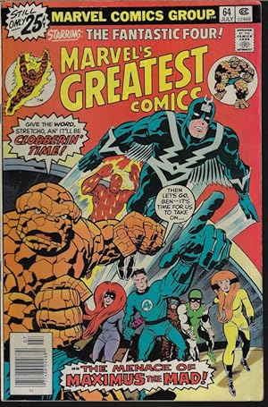 Seller image for MARVEL'S GREATEST COMICS: July #64 (Fantastic Four) for sale by Books from the Crypt