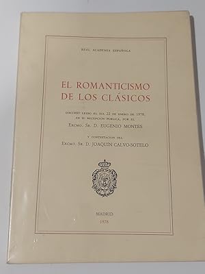 Image du vendeur pour El romanticismo de los clsicos mis en vente par Libros Ambig
