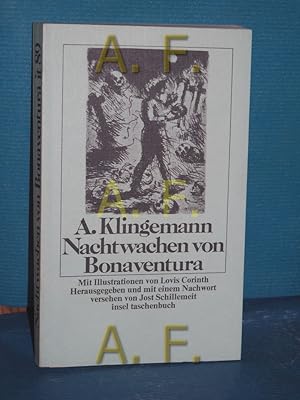 Seller image for Nachtwachen. von, August Klingemann. Mit Ill. von Lovis Corinth. Hrsg. u. mit e. Nachw. versehen von Jost Schillemeit / insel-taschenbuch , 89 for sale by Antiquarische Fundgrube e.U.