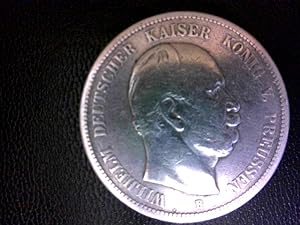 Münze/ Medaille: Deutschland / Kaiserreich / Preußen Preußen 5 Mark 1876 B Wilhelm I