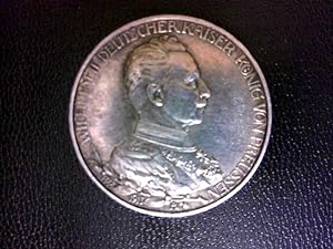 Münze/ Medaille: Kaiserreich, Preussen 3 Mark 1913 A zum 25. Regierungsjubiläum (1888 - 1913)