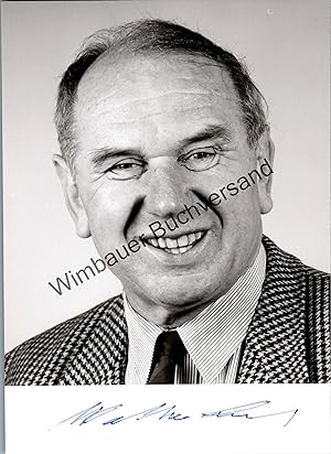 Bild des Verkufers fr Original Autogramm Walter Link (1937-2010) MdB /// Autograph signiert signed signee zum Verkauf von Antiquariat im Kaiserviertel | Wimbauer Buchversand