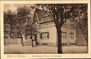 Bild des Verkufers fr Ansichtskarte / Postkarte Hxter an der Weser, Jugendherberge Hoffmann von Fallersleben zum Verkauf von akpool GmbH