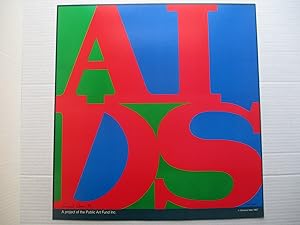General Idea AIDS Public Art Fund 1987 Poster signed, dated 1989 and numbered 10/200