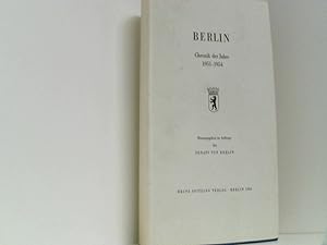 Imagen del vendedor de Berlin. Chronik der Jahre 1951-1954 a la venta por Book Broker