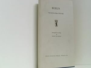 Seller image for Berlin. Chronik der Jahre 1959-1960 for sale by Book Broker