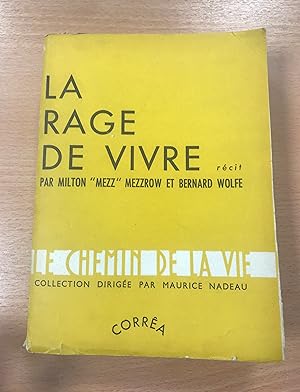 Seller image for La rage de vivre for sale by Librairie Quillet