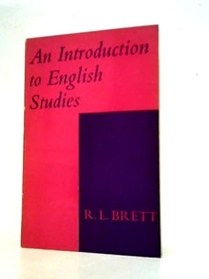 Seller image for An Introduction to English Studies for sale by World of Rare Books