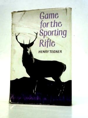 Bild des Verkufers fr Game for the Sporting Rifle. zum Verkauf von World of Rare Books