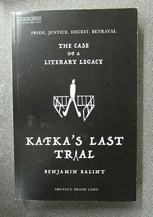 Seller image for KAFKA'S LAST TRIAL for sale by Happyfish Books