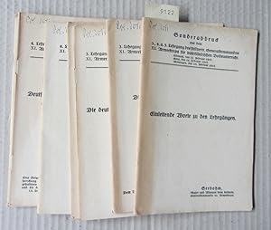 Sonderabdrucke von Vorträgen aus dem 3., 4. u. 5. Lehrgang des stellverretenden Generalkommandos ...