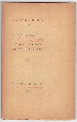 Les Beaux et les dandys des grands siècles en Angleterre.