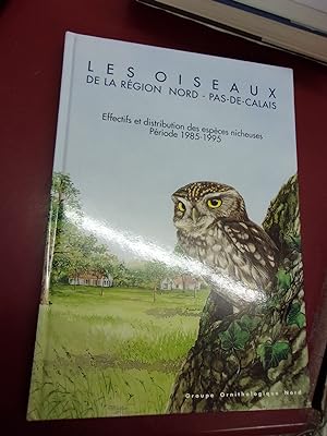 Les oiseaux de la région du Nord - Pas-de-Calais - Effectifs et distribution des espèces nicheuse...