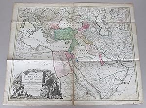 Image du vendeur pour Imperium Turcicum in Europa, Asia et Africa. Regiones Proprias, Tributarias, Clientelares sicut et omnes ejusdem mis en vente par Antikvariat Valentinska