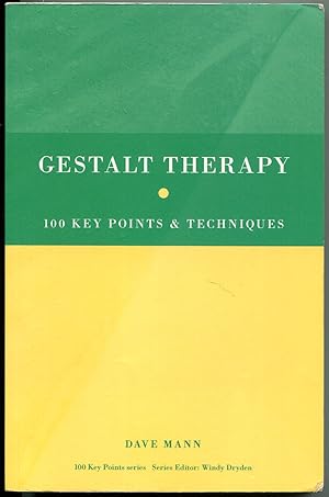 Immagine del venditore per Gestalt Therapy: 100 Key Points and Techniques venduto da Antikvariat Valentinska