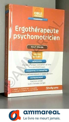 Image du vendeur pour Ergothrapeute-psychomotricien - Concours 2016-2017 mis en vente par Ammareal