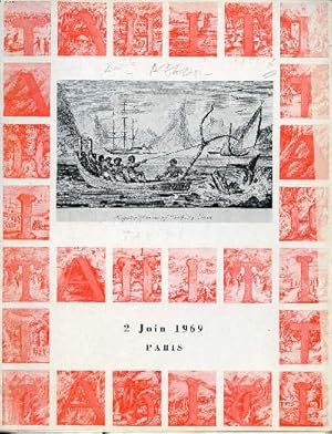 Bild des Verkufers fr Tahiti et la polynsie franaise 1768-1964 Lettres, manuscrits et documents depuis les premires missions rares impressions polynsiennes importantes lettres autographes de Paul Gauguin Livres et autographes de Pierre Loti et illustratioons pour ses oeuvr zum Verkauf von Le-Livre