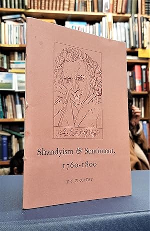 Imagen del vendedor de Shandyism & Sentiment, 1760 - 1800 a la venta por Edinburgh Books
