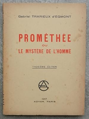 Imagen del vendedor de Promthe ou le mystre de l'homme. a la venta por Librairie les mains dans les poches