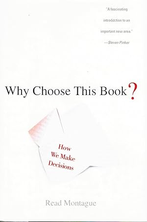 Seller image for WHY CHOOSE THIS BOOK? How We Make Decisions for sale by Z-A LLC