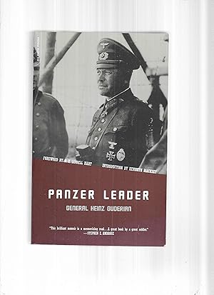 Imagen del vendedor de PANZER LEADER. Translated From The German By Constantine Fitzgibbon. New Introduction By Kenneth Macksey. Foreword By B.H. Liddell Hart a la venta por Chris Fessler, Bookseller