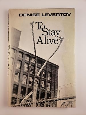Seller image for To Stay Alive for sale by WellRead Books A.B.A.A.