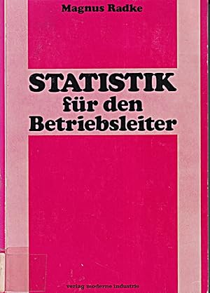 Seller image for Statistik fr den Betriebsleiter for sale by Die Buchgeister
