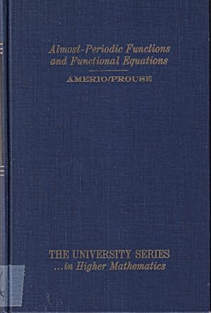 Immagine del venditore per Almost Periodic Functions and Functional Analysis (The University Series in High venduto da Die Buchgeister