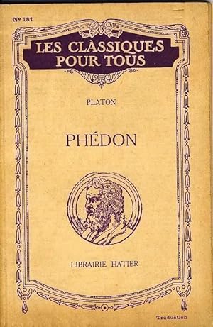 Seller image for Phdon Platon 2021-1974 Hatier TBE 1941 for sale by Des livres et nous