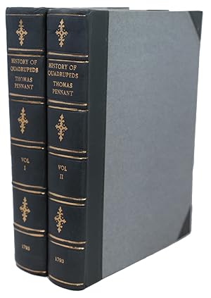 Bild des Verkufers fr The History of the Quadrupeds. In Two Volumes zum Verkauf von J. Patrick McGahern Books Inc. (ABAC)