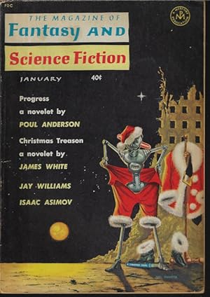 Image du vendeur pour The Magazine of FANTASY AND SCIENCE FICTION (F&SF): January, Jan. 1962 mis en vente par Books from the Crypt