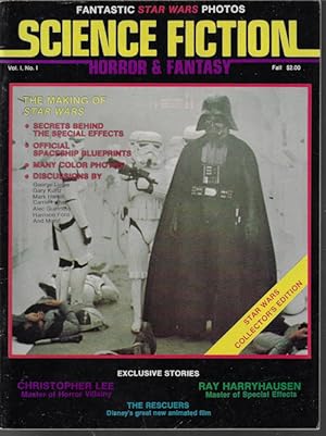 Immagine del venditore per SCIENCE FICTION, HORROR & FANTASY Magazine: #1; Fall 1977 (Star Wars; The Rescuers) venduto da Books from the Crypt