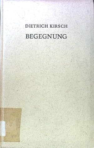 Seller image for Begegnung : 36 Linolschnitte zur Heiligen Schrift. for sale by books4less (Versandantiquariat Petra Gros GmbH & Co. KG)