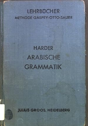 Image du vendeur pour Arabische Grammatik mis en vente par books4less (Versandantiquariat Petra Gros GmbH & Co. KG)