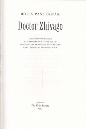 Immagine del venditore per Doctor Zhivago venduto da Goulds Book Arcade, Sydney