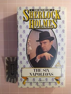 Bild des Verkufers fr The Adventures of Sherlock Holmes: The six Napoleons [VHS]. zum Verkauf von Druckwaren Antiquariat