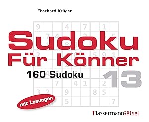 Bild des Verkufers fr Sudoku für Könner 13 (5 Exemplare à 2,99  ) zum Verkauf von moluna