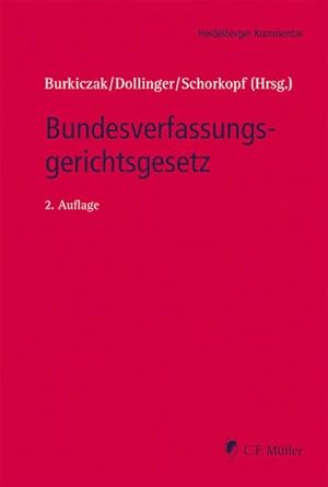 Seller image for Bundesverfassungsgerichtsgesetz for sale by Rheinberg-Buch Andreas Meier eK