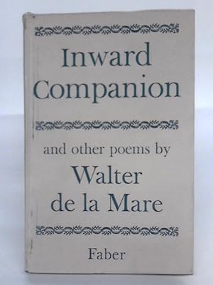 Bild des Verkufers fr Inward Companion And Other Poems zum Verkauf von World of Rare Books