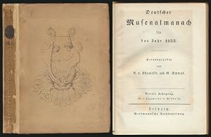 Bild des Verkufers fr Deutscher Musenalmanach fr das Jahr 1833. Vierter Jahrgang. zum Verkauf von Antiquariat Lenzen