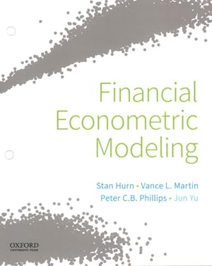 Imagen del vendedor de Financial Econometric Modeling a la venta por GreatBookPrices