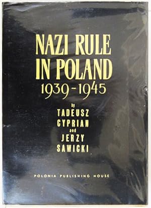 Imagen del vendedor de Nazi Rule in Poland. a la venta por Entelechy Books