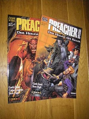 Bild des Verkufers fr Preacher Special. Der Heilige der Killer. Nr. 1 und 2 von 2 (2 Hefte) zum Verkauf von Versandantiquariat Rainer Kocherscheidt